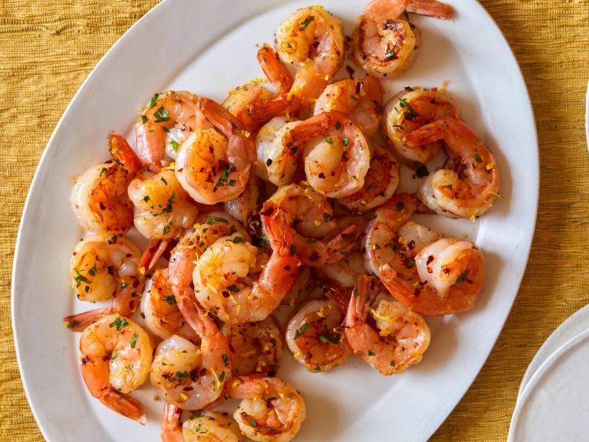 Rachel Ray's 4 Minute Spicy Garlic Shrimp