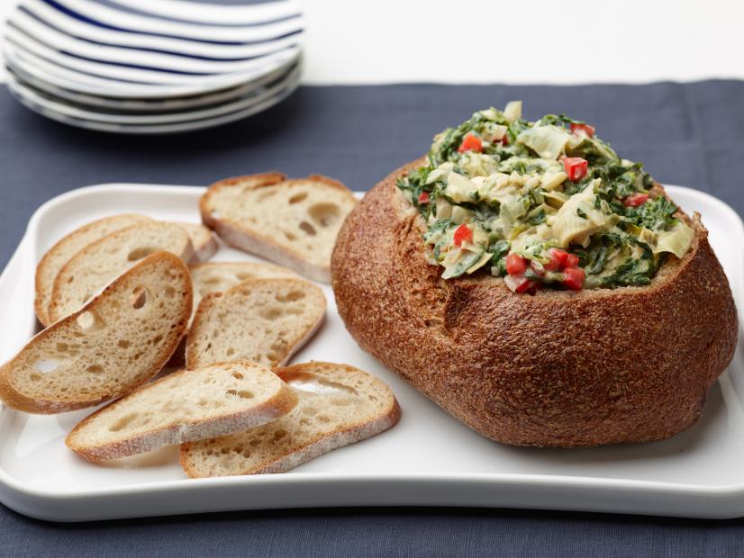 Rachael Rayâ  s Stovetop Spinach and Artichoke Dip for THANKSGIVING/BAKING/WEEKEND COOKING, as seen on 30 Minute Meals, Knife and Fork Optional.