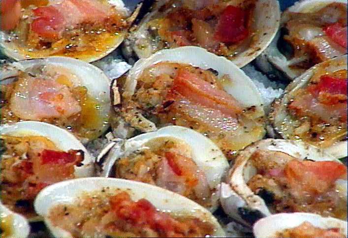 making clams casino on tv