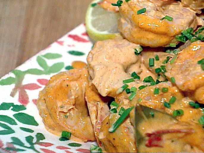 Spicy Toasted Garlic Aioli Shrimp Recipe Food Network