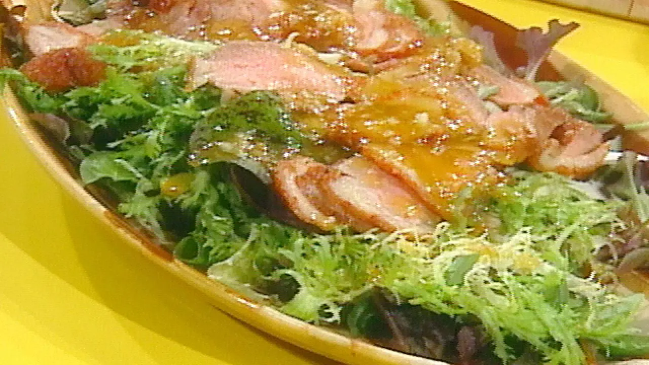 orange dressing for duck salad Duck & Orange Salad