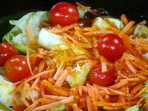 Iceberg Lettuce Salad with Tangy Tomato-Tarragon "French" Dressing