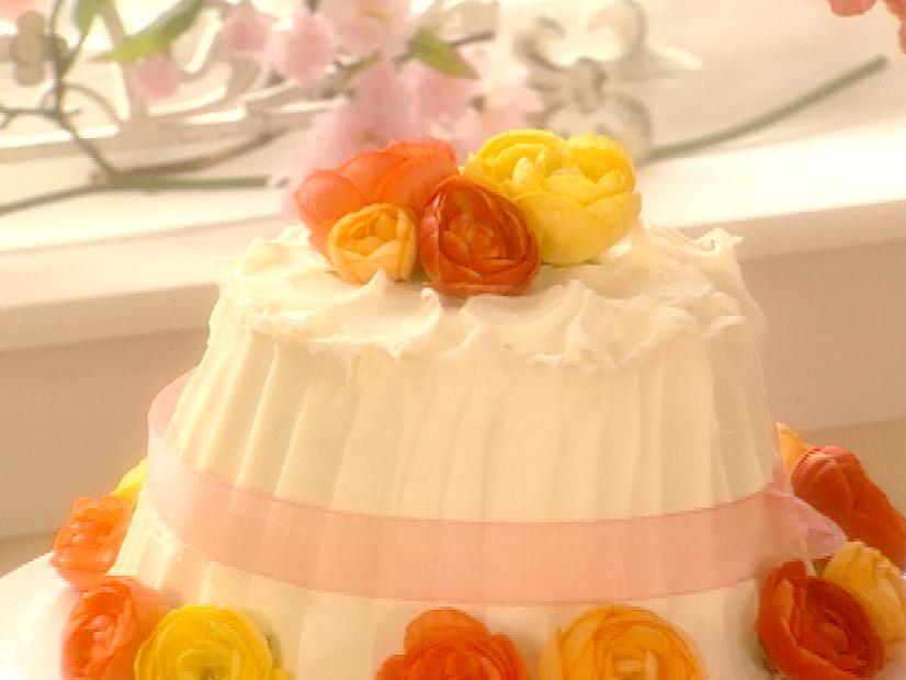 Mother S Day Bonnet Cake Recipe Sandra Lee Food Network