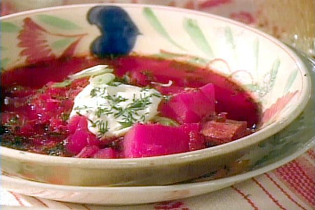 Borshch with Beef and Pork