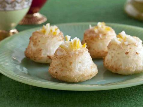 Tiny Lemon Angel Cakes with Lemon Confit