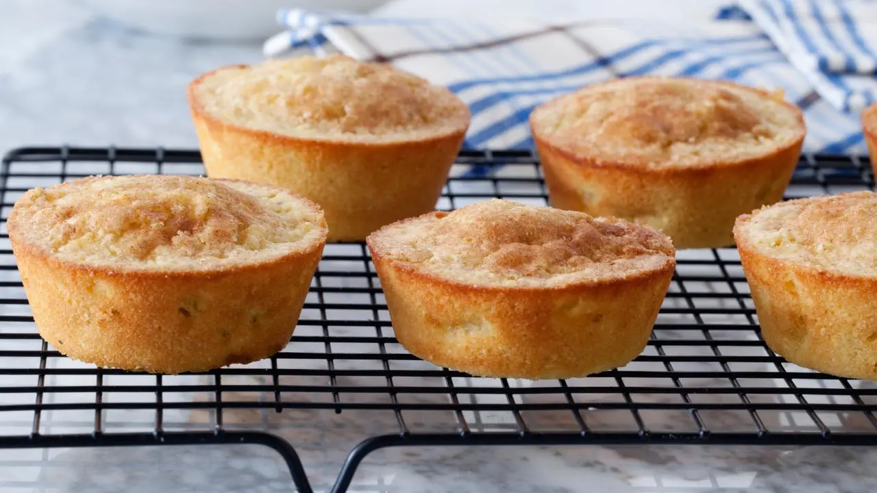 Matzo Apple Tea Cakes