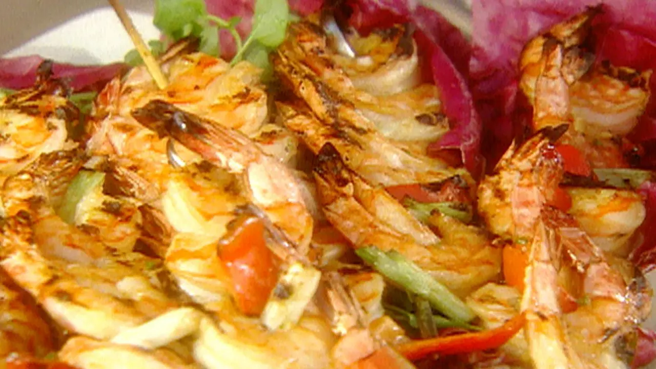 Ginger and Lemongrass Shrimp