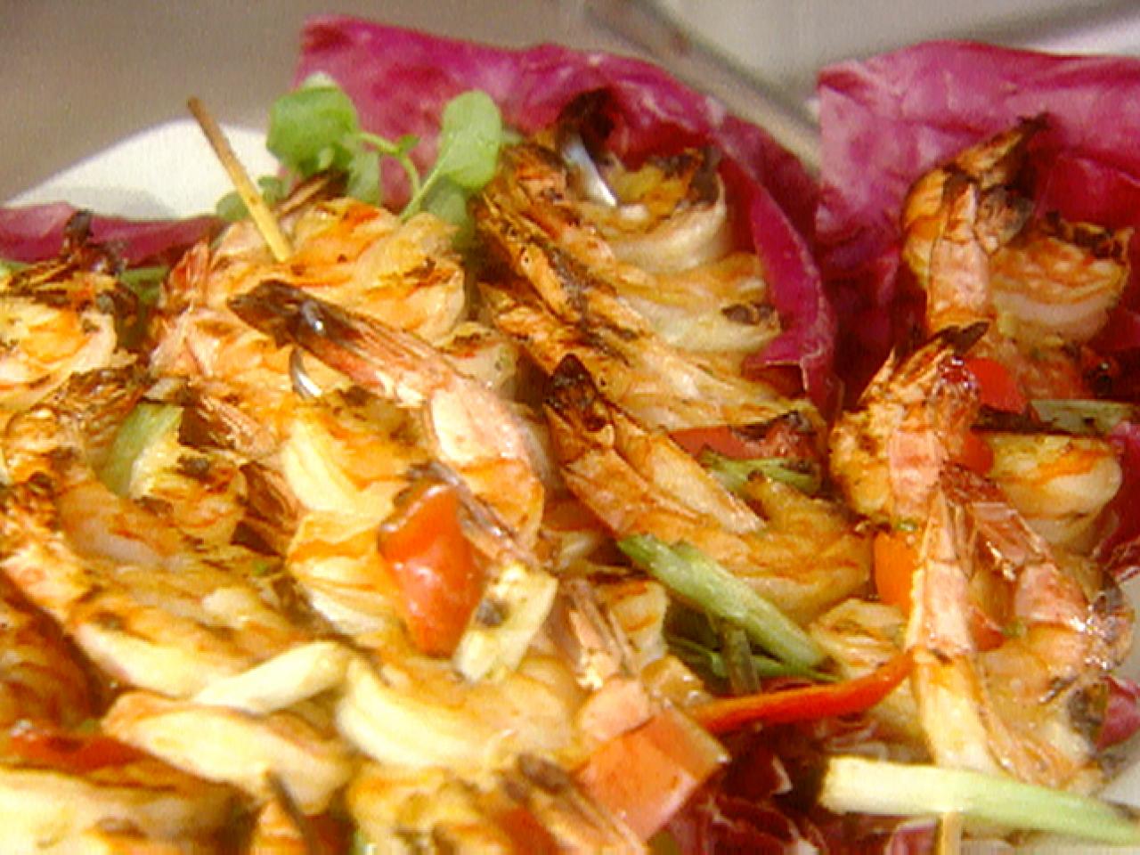 Lemongrass-Skewered Spicy Shrimp Recipe