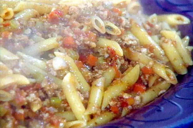 Chicken Bolognese with Penne Recipe | Food Network