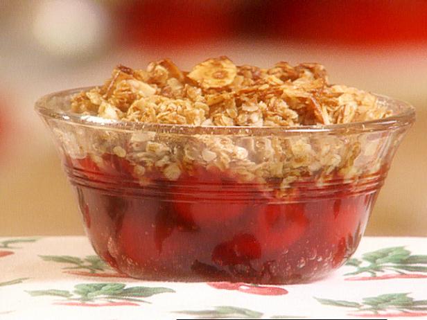 Cherry Almond Crumble image