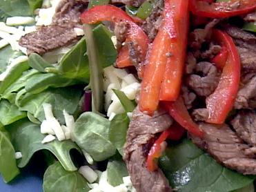 Easy Philly Steak Salad Recipe | Food Network