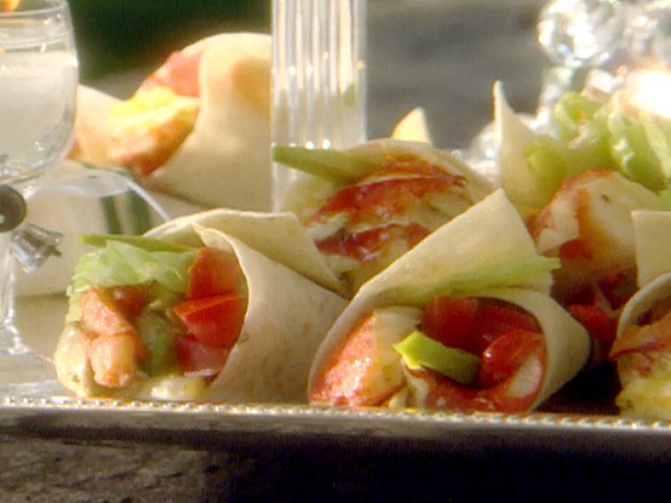 Lobster Wrap Recipe Sandra Lee Food Network