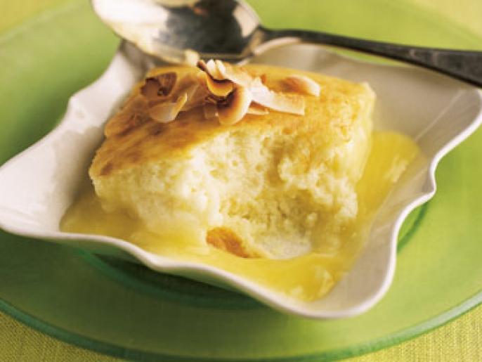 CoconutLime Pudding Cake Recipe Food Network Kitchen Food Network