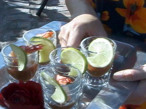 Jack Daniel's Shrimp Shooters
