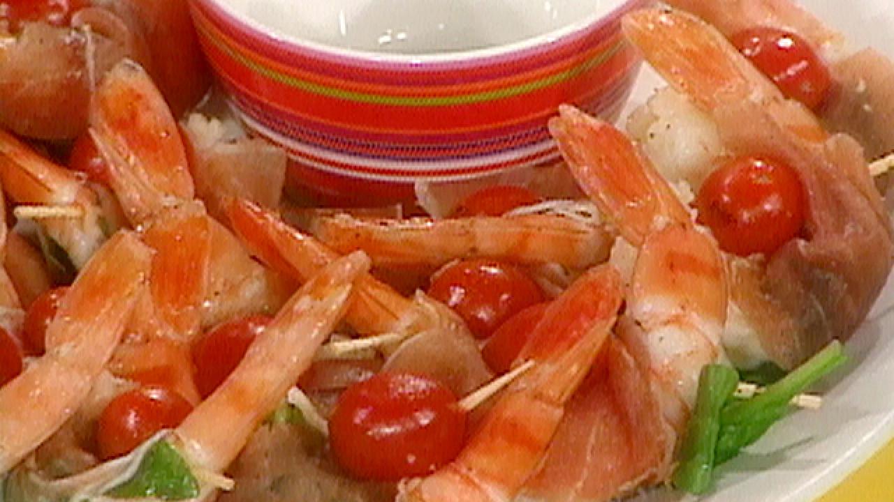 Jumbo Shrimp With Prosciutto