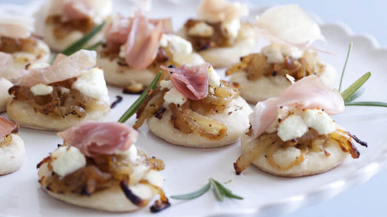 Hearty Proscuitto Pizzettes