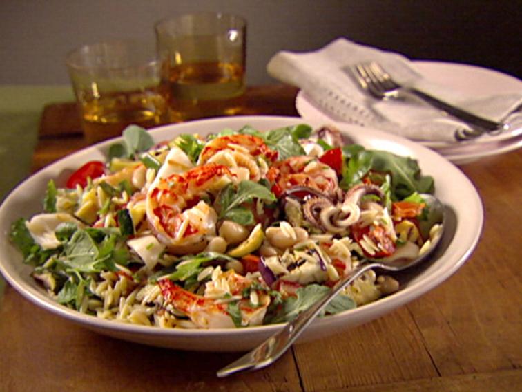 Neapolitan Calamari and Shrimp Salad Recipe | Giada De Laurentiis ...