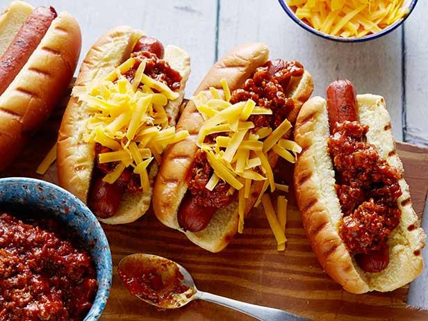 Chili Dogs Recipe Tyler Florence Food Network
