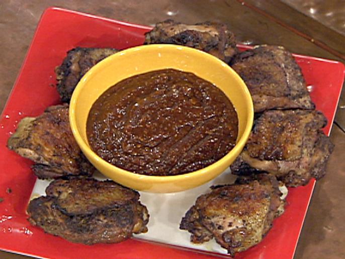 Jamaican Jerked Chicken with Barbecue Sauce Recipe Food Network