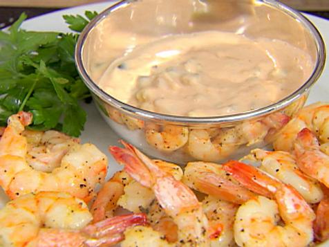 Roasted Shrimp with Thousand Island Dressing