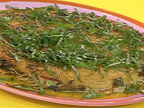 Fried Vermicelli and Green Onions