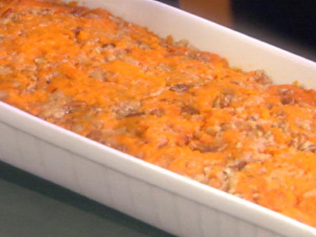 Mashed Maple Bourbon Sweet Potatoes