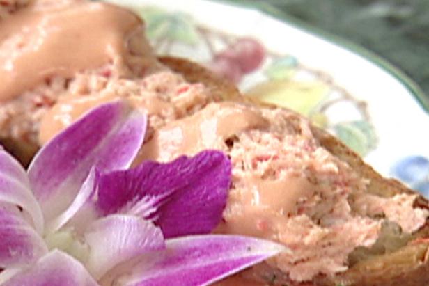 Open Faced Crab Salad Sandwich image