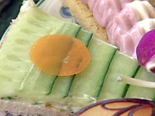 Open Faced Cucumber Sandwiches image