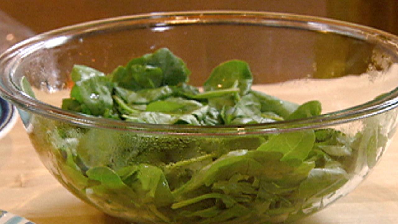 Steamed Baby Spinach
