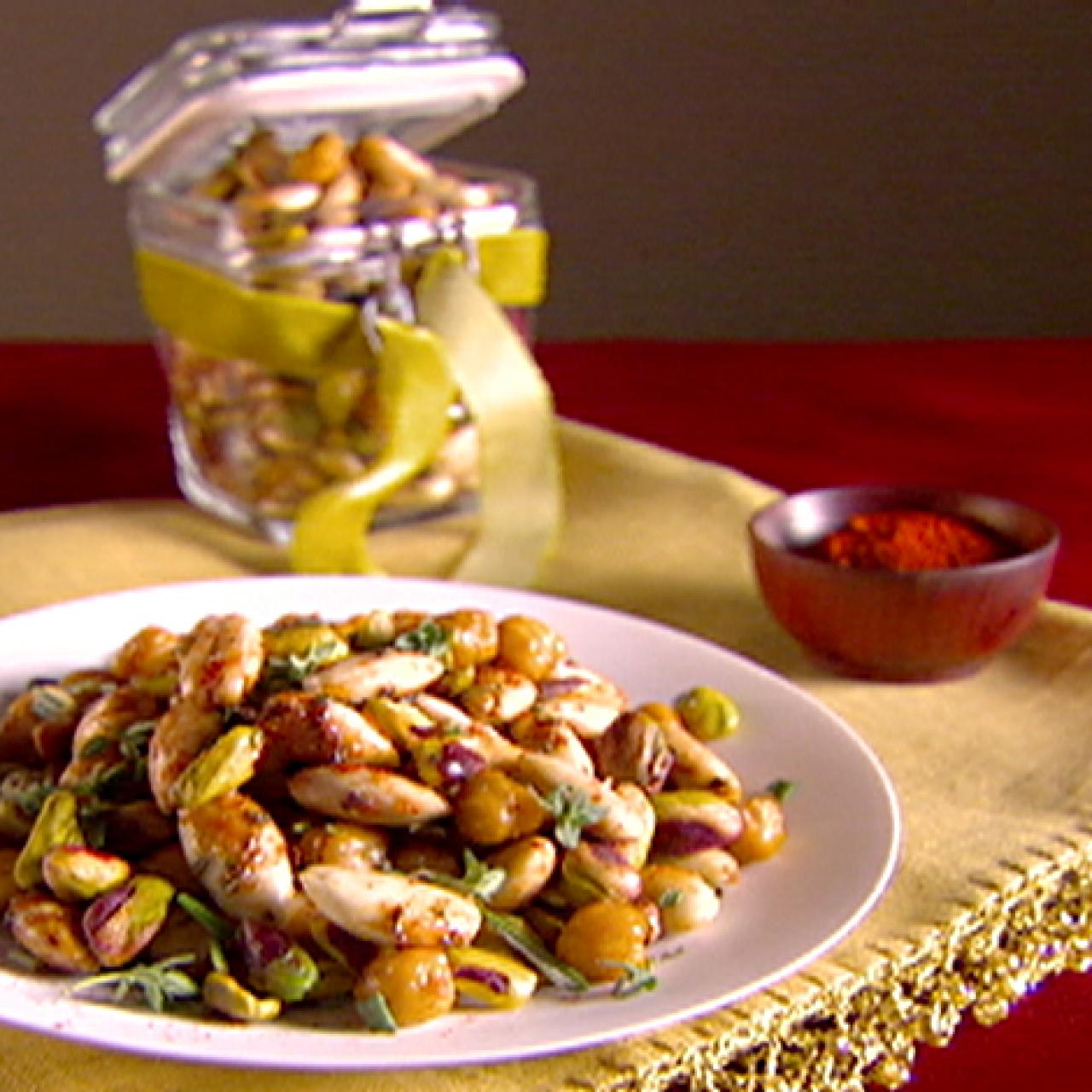 Toasted Cecchi, Almonds, and Pistachios