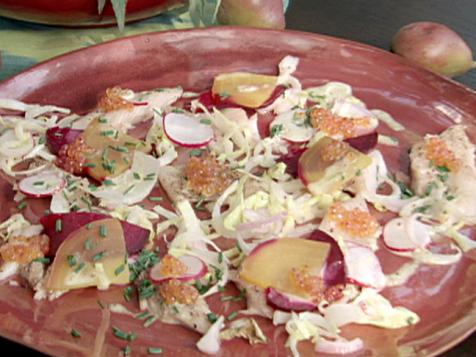 Smoked Trout Salad with Meyer Lemon Dressing