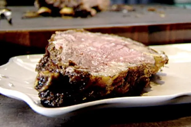 Horseradish And Garlic Prime Rib Recipe | Tyler Florence | Food Network