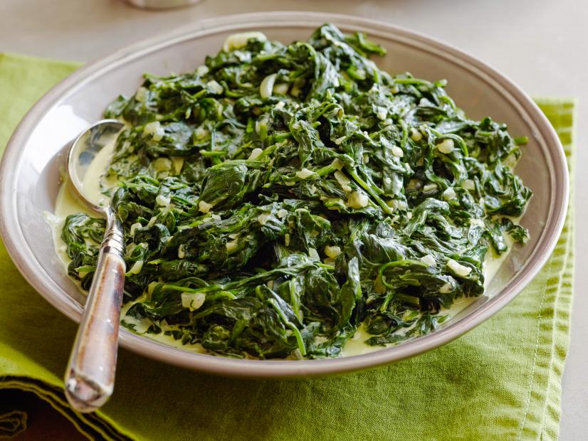 Creamed Spinach Recipe | Tyler Florence | Food Network