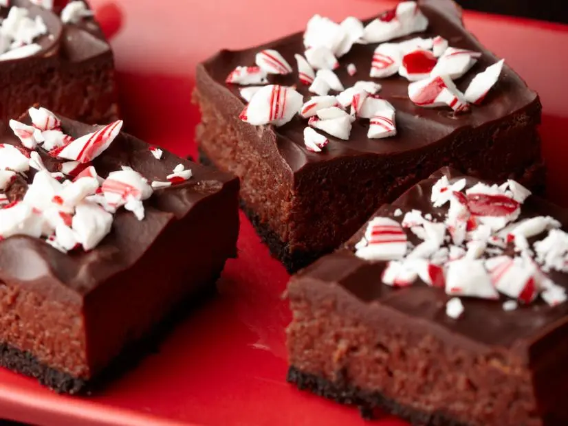 Chocolate Cheesecake Candy Cane Bars Recipe Food Network Kitchen