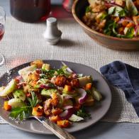 Cooking Channel Michael Chiarello Winter PanzanellaThanksgiving Salads-Add Color & Greens to Your Salad