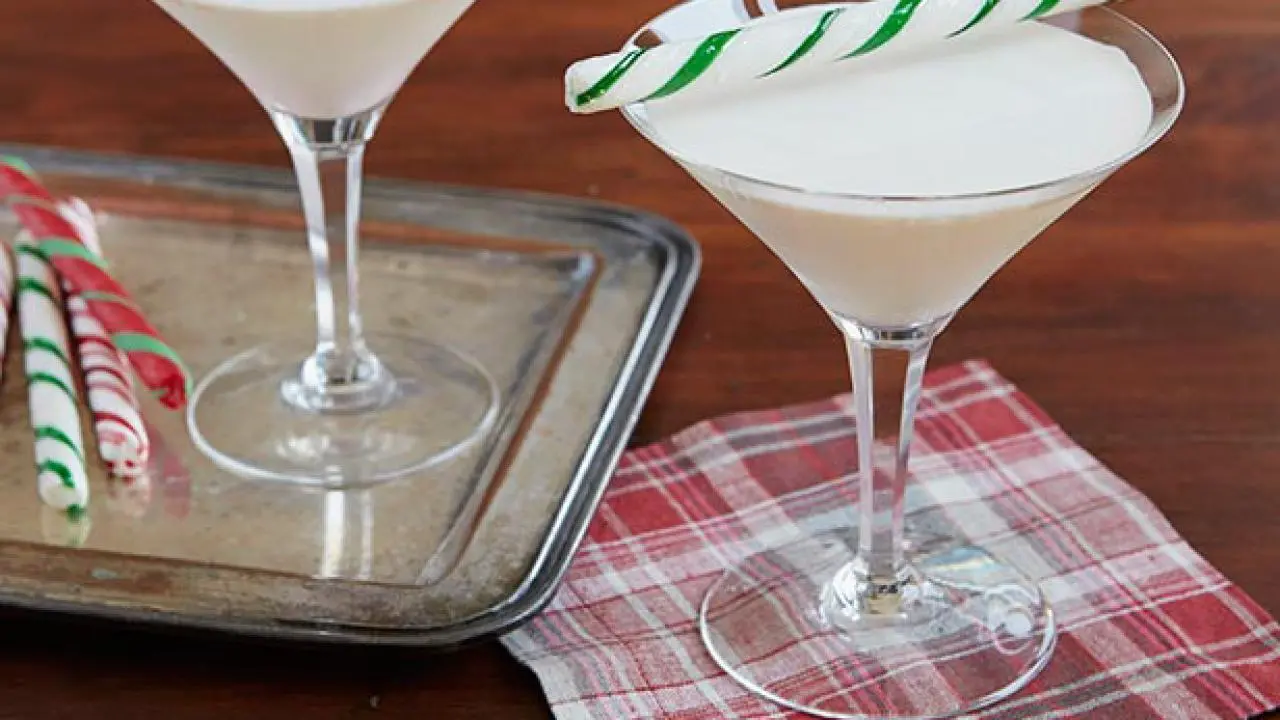 Sandra's Candy Cane Cocktail