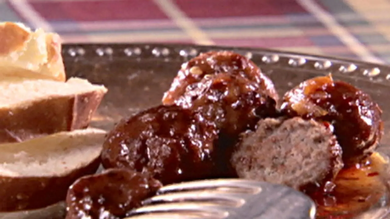 Marmalade Meat Balls Recipe | Sandra Lee | Food Network