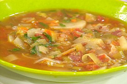 Blt And P (Bacon, Leek, Tomato And Potato) Soup-image