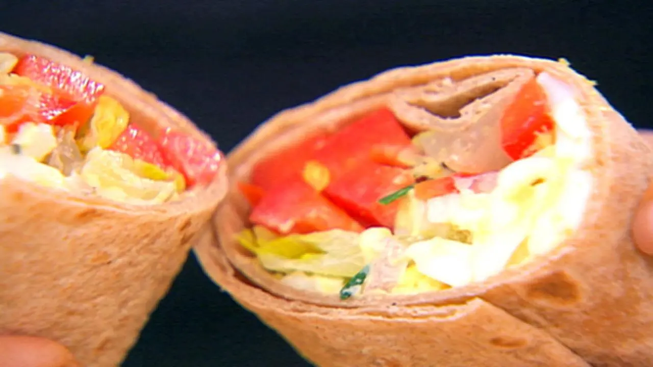 Lunchbox Vegetable Wrap