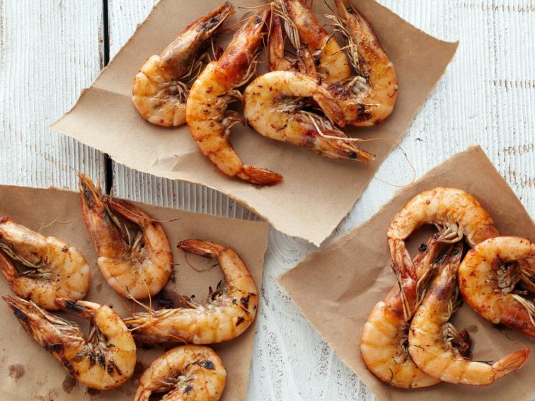 GingerSoyLime Marinated Shrimp Recipe Bobby Flay Food Network