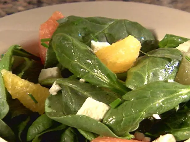 Spinach and Citrus Salad Recipe | Sandra Lee | Food Network