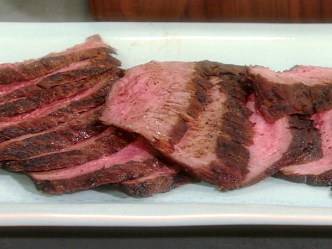 Dry Rubbed Flank Steak Recipe The Hearty Boys Food Network