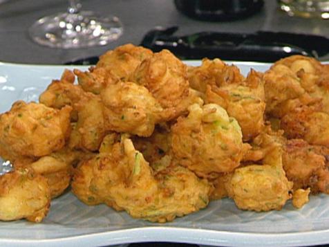Zucchini and Shrimp Fritters