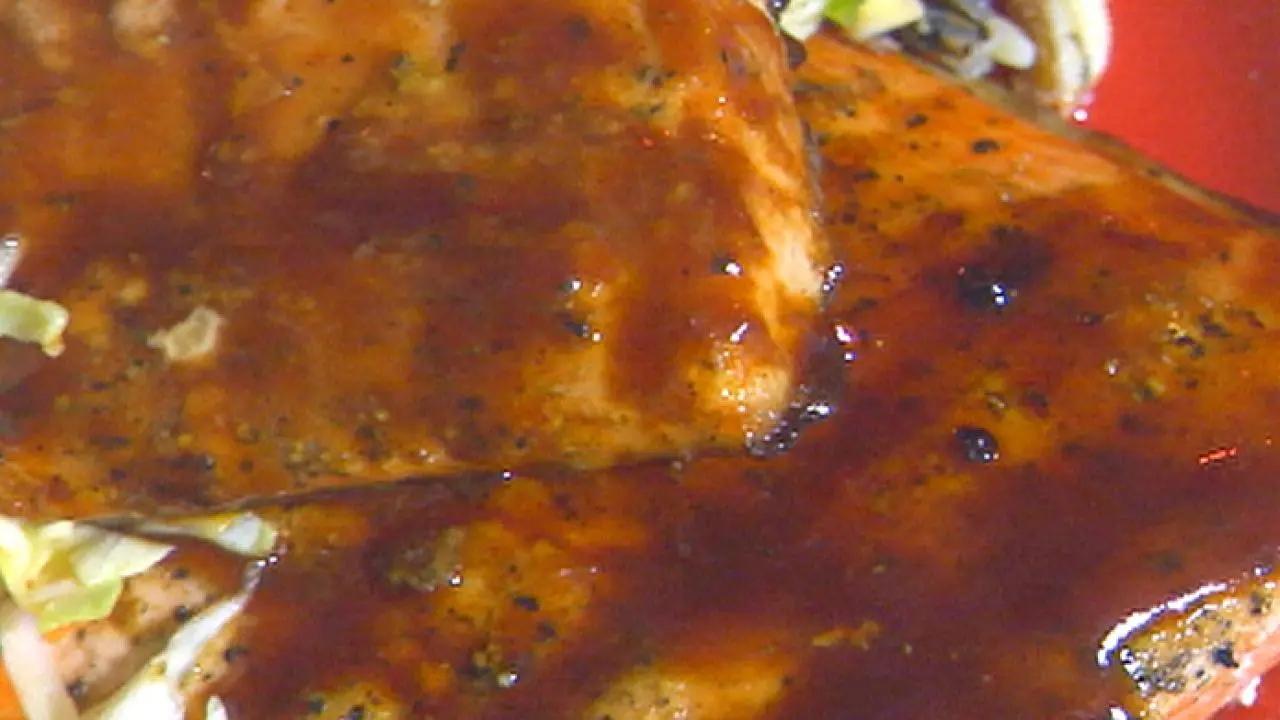 Amazing Hawaiian BBQ Salmon