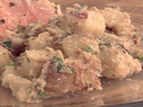 Bacon and Scallion Potato Salad with Balsamic Dressing