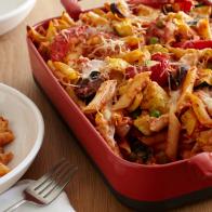 Food Network's Baked Penne with Roasted Vegetables