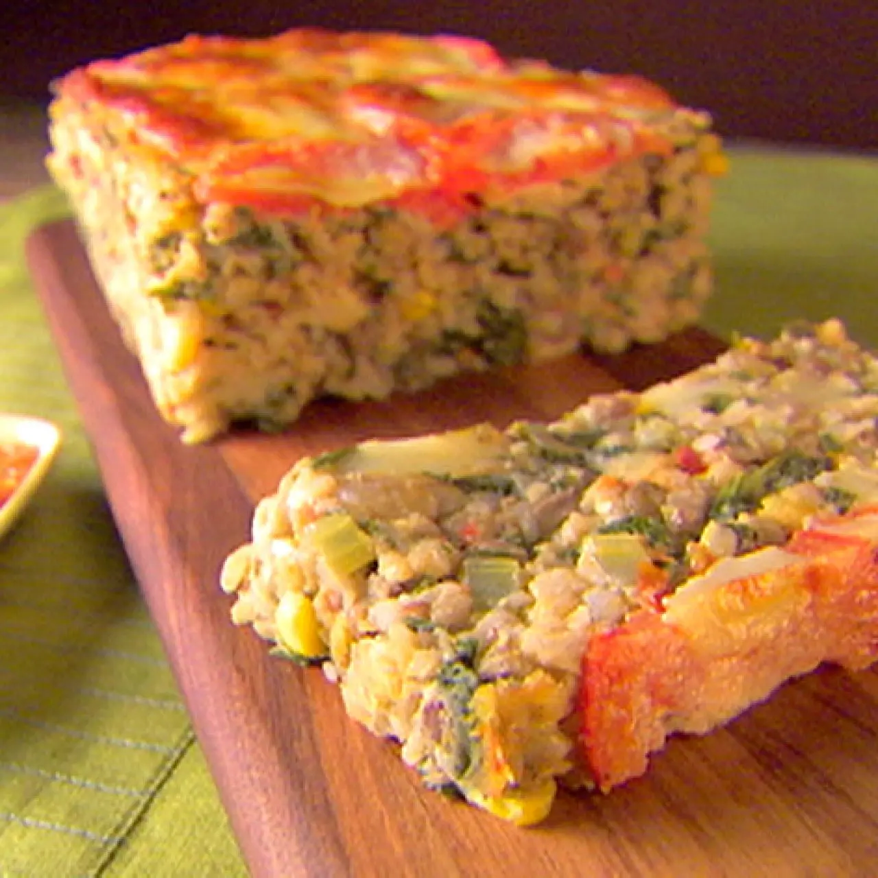 Veronica's Veggie Meatloaf with Checca Sauce-image
