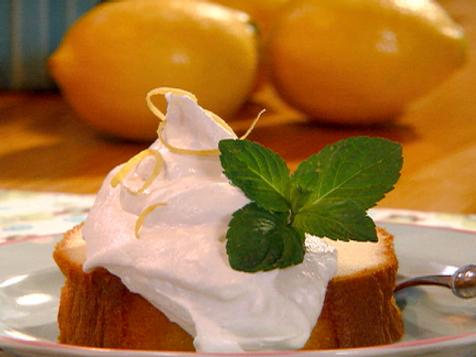 Pound Cake with Lemon Cream