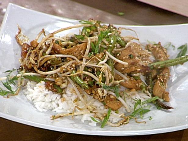 Emeril S Chicken Stir Fry With Green Beans Recipe Food Network