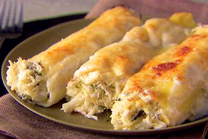 Crab and Ricotta Cannelloni
